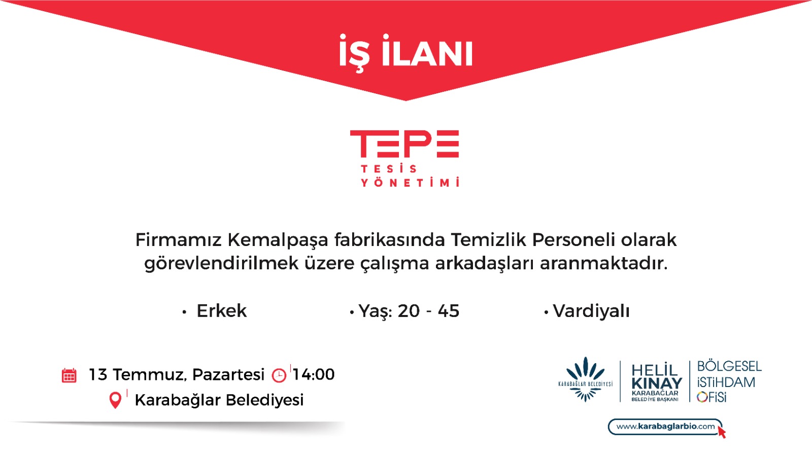 Bölgesel İstihdam Ofisi Toplu İş Görüşmesi